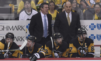 Rick Tocchet Penguinsin penkintakana.