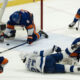 Ryan Pulock teki sarjan isoimman torjunnan.