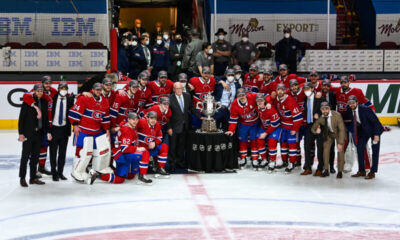 Montreal Canadiens juhli Stanley Cup -finaaleihin pääsyä.