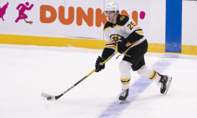 Brandon Carlo on tärkeä osa Bruinsin puolustusta.