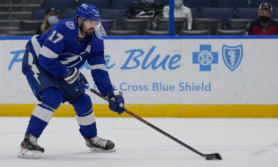 Alex Killorn edelleen sivussa peleistä.