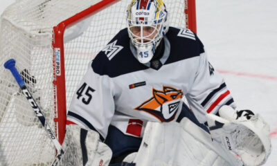 Juho Olkinuora Metallurgin maalilla.