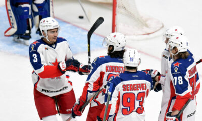 TsSKA Moskova juhlii maalia.