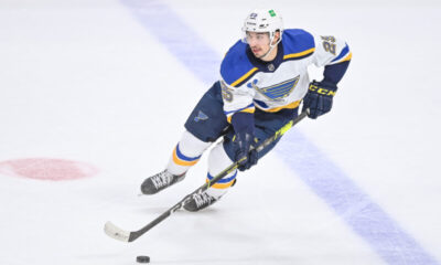 Jordan Kyrou on yksi Bluesin lupaavimmista hyökkääjistä.