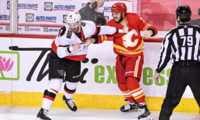 Zac Rinaldo tappelee.