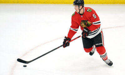 Connor Murphy Chicagon paidassa.