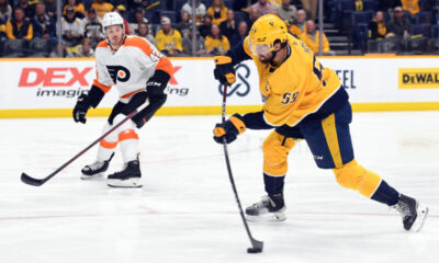 Nashville Predatorsin Roman Josi pelasi hurjan kuukauden NHL:ssä