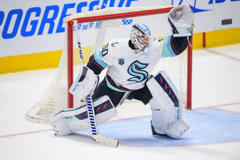 Seattle Kraken Chris Driedger