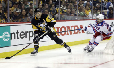Pittsburgh Penguinsin puolustaja Kris Letang.