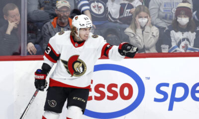 Tyler Ennis pelasi Ottawa Senatorsin riveissä viime kaudella.