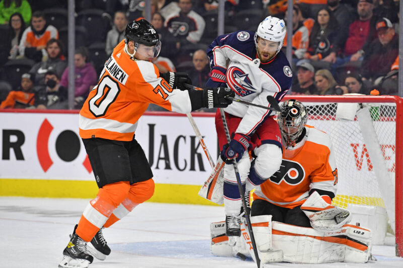 Philadelphia Flyersin Rasmus Ristolainen.