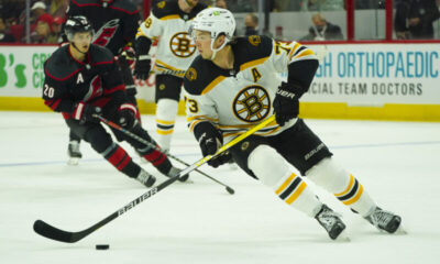 Boston Bruinsin tähtipuolustaja Charlie McAvoy.