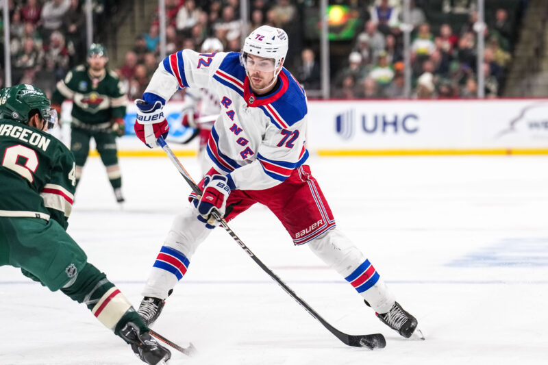 New York Rangersin tshekkisentteri Filip Chytil.