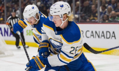 Buffalo Sabresin Rasmus Dahlin.