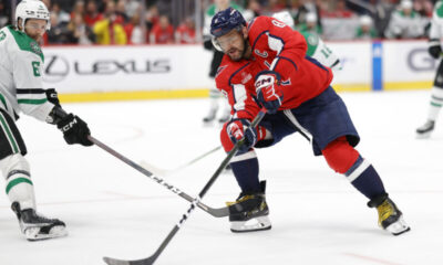 Washington Capitalsin Alexander Ovechkin nousi 800 maaliin NHL-urallaan.