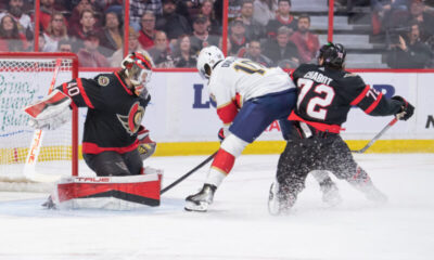 Florida Panthers taipui Ottawa Senatorsille.