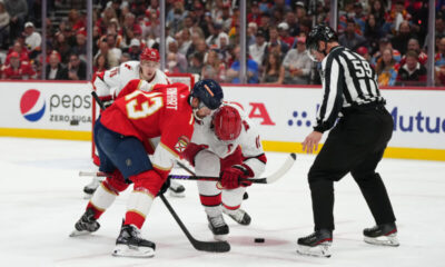 Sam Reinhart laukoi Floridan voittoon kolmannessa konferenssifinaalissa.