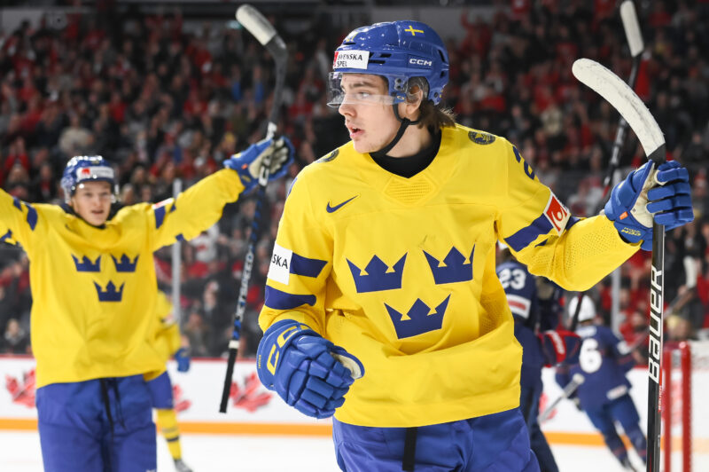 Leo Carlsson hyökkääjä Ruotsi