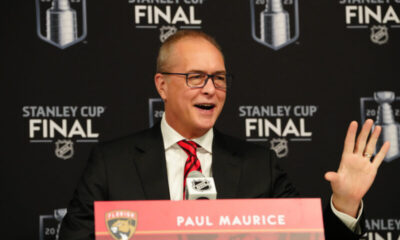 Florida Panthersin päävalmentaja Paul Maurice.