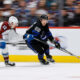 Toronto Maple Leafsin Tyler Bertuzzi iski hattutempun Colorado Avalanchea vastaan.